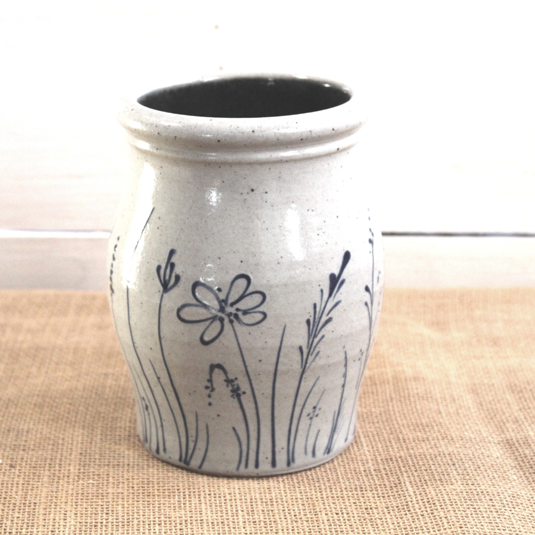 Utensil Jar- Wildflower