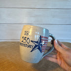 Cafe Mug- 250th Anniversary Star Pattern