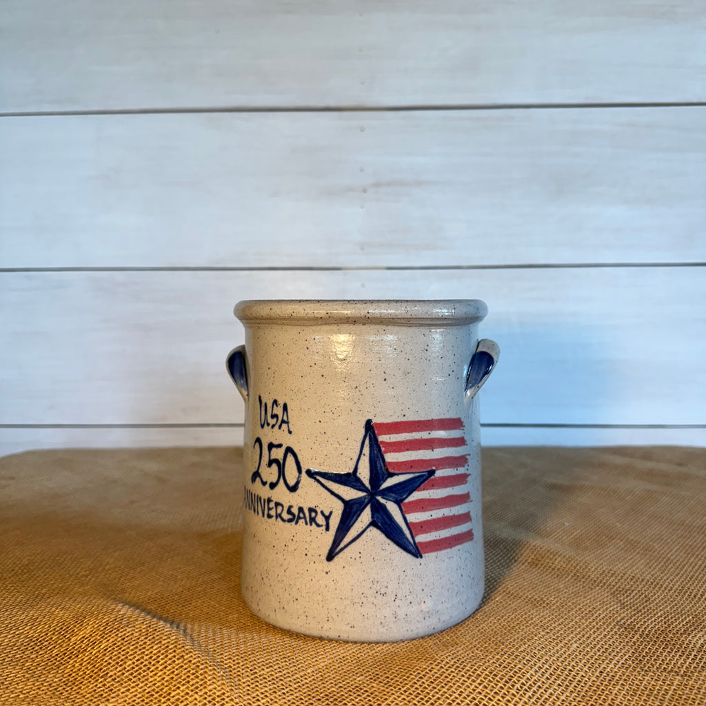 1 Gallon Crock - 250th Anniversary Star Pattern