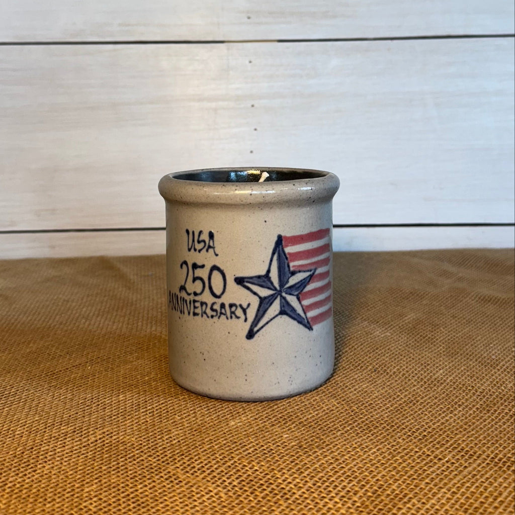 Candle Crock- 250th Anniversary Star Pattern