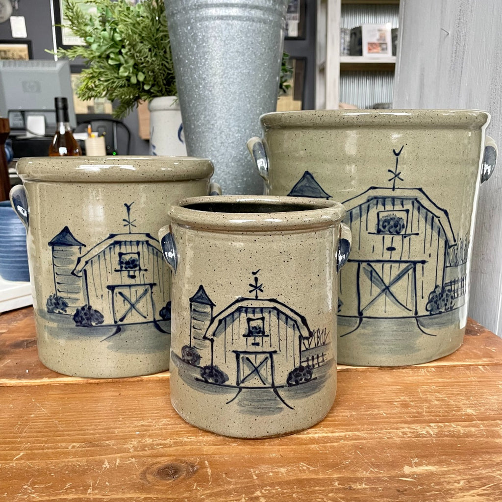 2 Gallon Crock - Barn