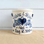 1/2 Gallon Modern Stoneware  - Personalized (Choose Your Pattern)