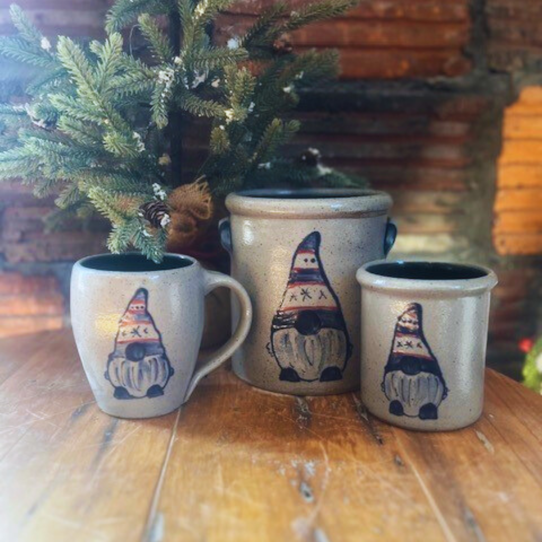 Classic 1/2 Gallon Crock - Gnome