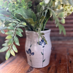 Utensil Jar- Petals in Bloom