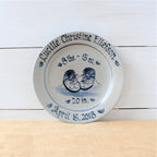 11" Birth Plate- Personalized (Choose A Pattern)