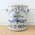 2 Gallon Crock- Personalized (Choose Your Pattern)