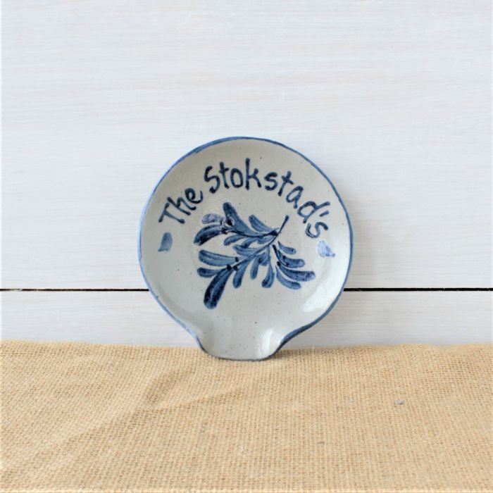 Classic Spoon Rest- Personalized (Choose Your Pattern)