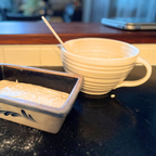 Ridges Batter Bowl- Drift White