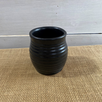 Farmhouse Ridges Cocktail Glass- Black Tie